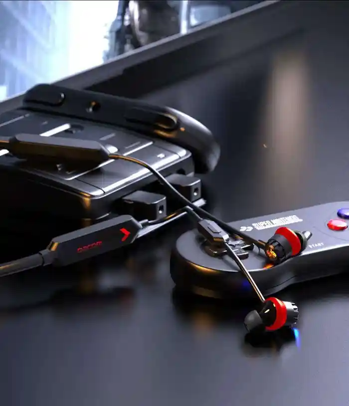 Dacom GH02 Wireless Neckband Headset E-Sport Earphone with Mic RGB LED Light for Mobile Phone.